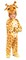 The Costume Center Yellow and Brown Giraffe Toddler Child Halloween Costume